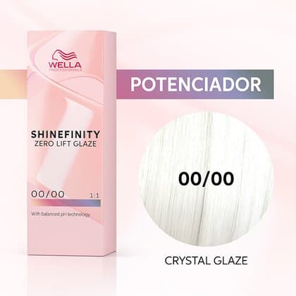 SHINEFINITY ZERO LIFT GLAZE - MATIZ POTENCIADOR CRYSTAL GLAZE 00/00, 60ML