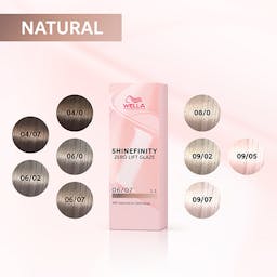 SHINEFINITY ZERO LIFT GLAZE -  NATURAL BRANDY 06/0, 60ML