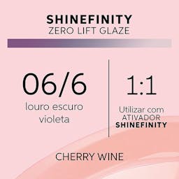SHINEFINITY ZERO LIFT GLAZE - COOL CHERRY WINE 06/6, 60ML