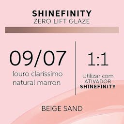 SHINEFINITY ZERO LIFT GLAZE - NATURAL BEIGE SAND 09/07, 60ML