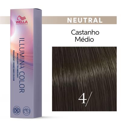 ILLUMINA COLOR 4/ CASTANHO MÉDIO