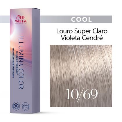 ILLUMINA COLOR 10/69 LOURO SUPER CLARO VIOLETA CENDRÉ