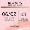 SHINEFINITY ZERO LIFT GLAZE - NATURAL DARK SAGE 06/02, 60ML