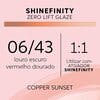 SHINEFINITY ZERO LIFT GLAZE - WARM COPPER SUNSET 06/43, 60ML