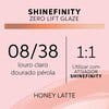 SHINEFINITY ZERO LIFT GLAZE - WARM HONEY LATTE 08/38, 60ML